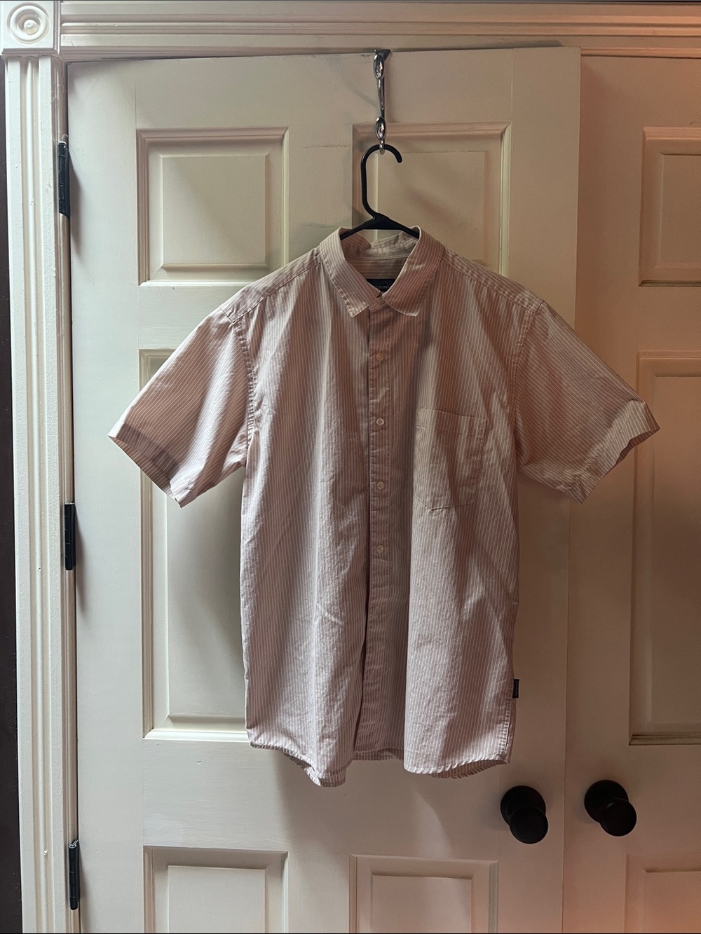 Patagonia Men’s Short-Sleeve Button-Down Stripe Shirt M